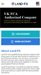 Mobile Screenshot of land-fx.com